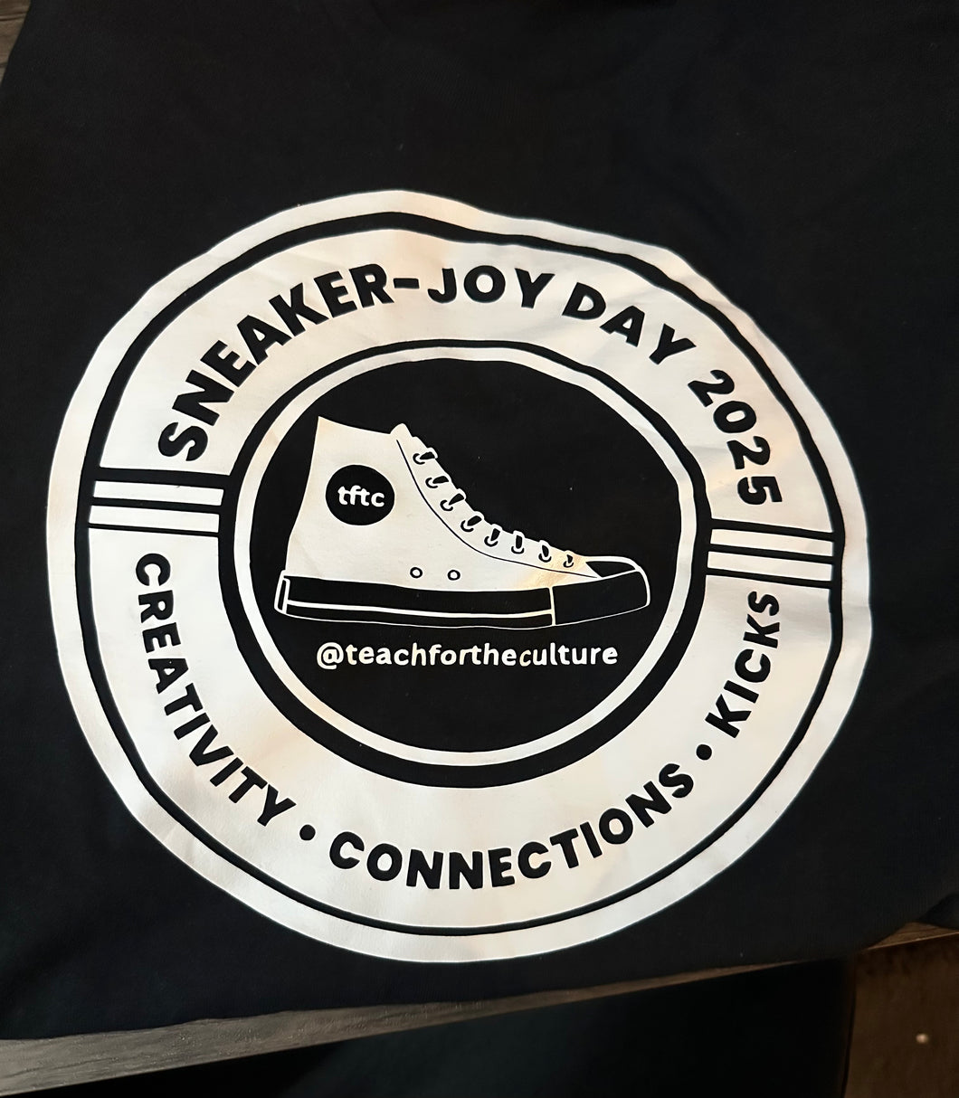 Sneaker-Joy Day commemorative tee