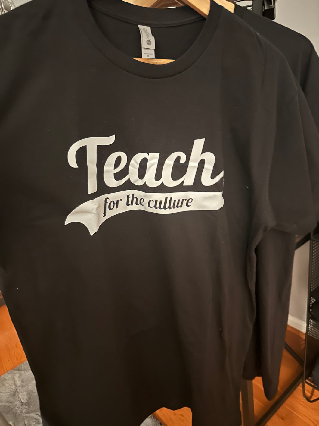 Team font - “Teach for the Culture” tee