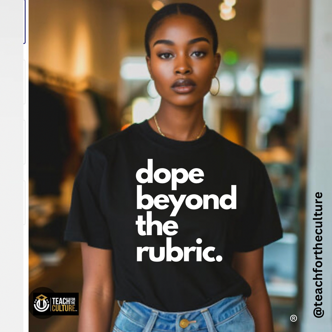 Dope beyond the rubric.